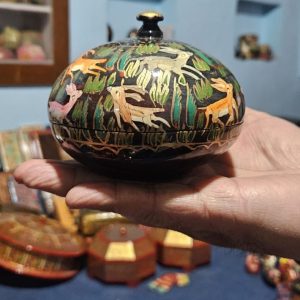 Kashmiri paper-machie trinket box